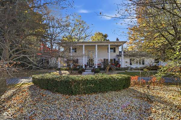 2.1 Acres of Residential Land with Home for Sale in Zionsville, Indiana