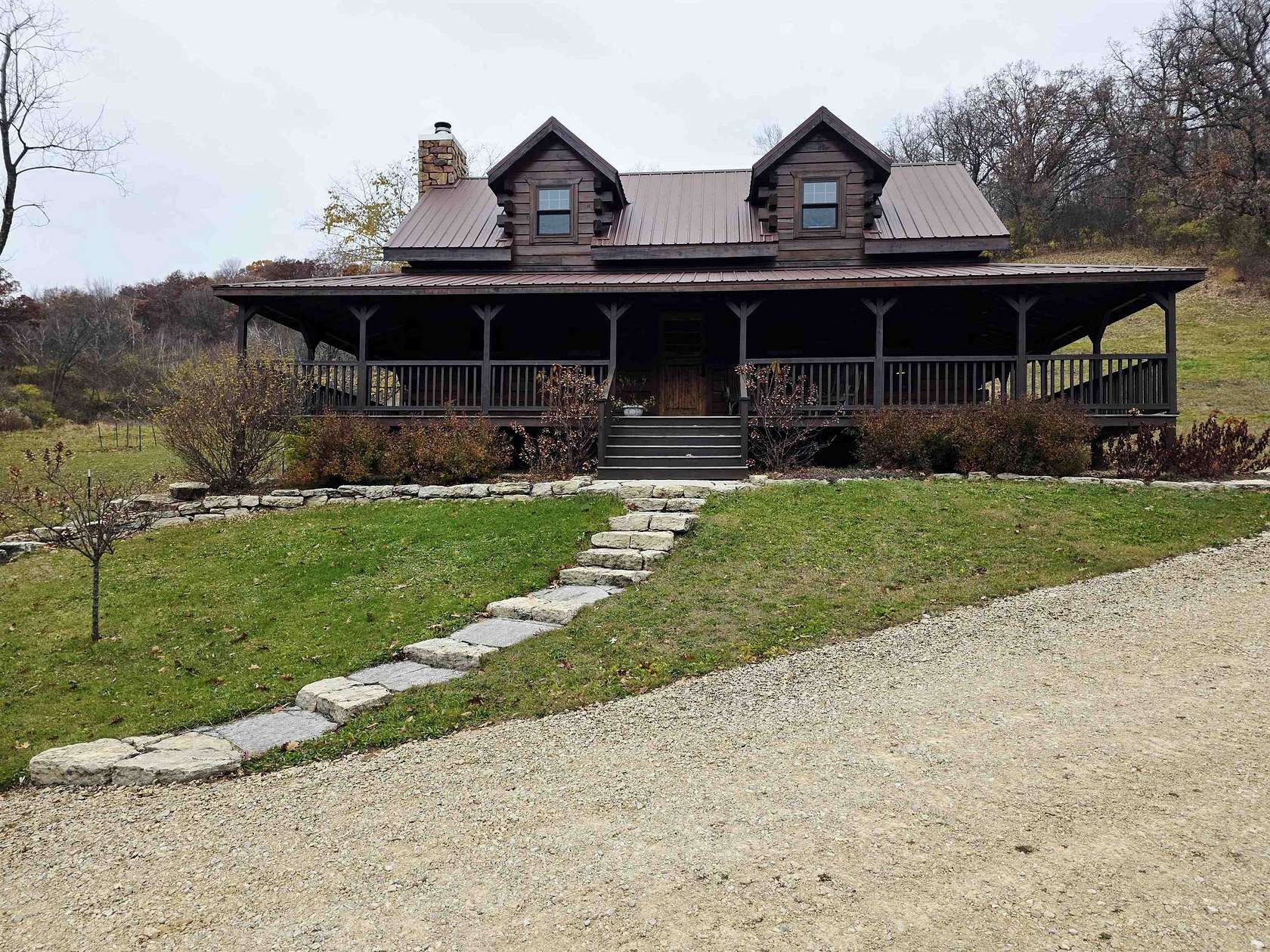 7 Acres of Land with Home for Sale in Ontario, Wisconsin