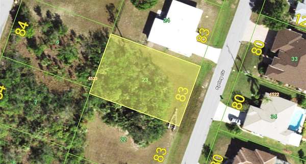 0.24 Acres of Residential Land for Sale in Port Charlotte, Florida