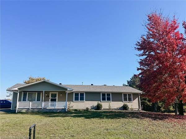 7 Acres of Residential Land with Home for Sale in Branch, Arkansas