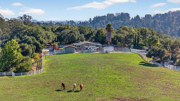 19.7 Acres of Land with Home for Sale in Santa Cruz, California