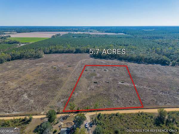 5.7 Acres of Land for Sale in Mershon, Georgia