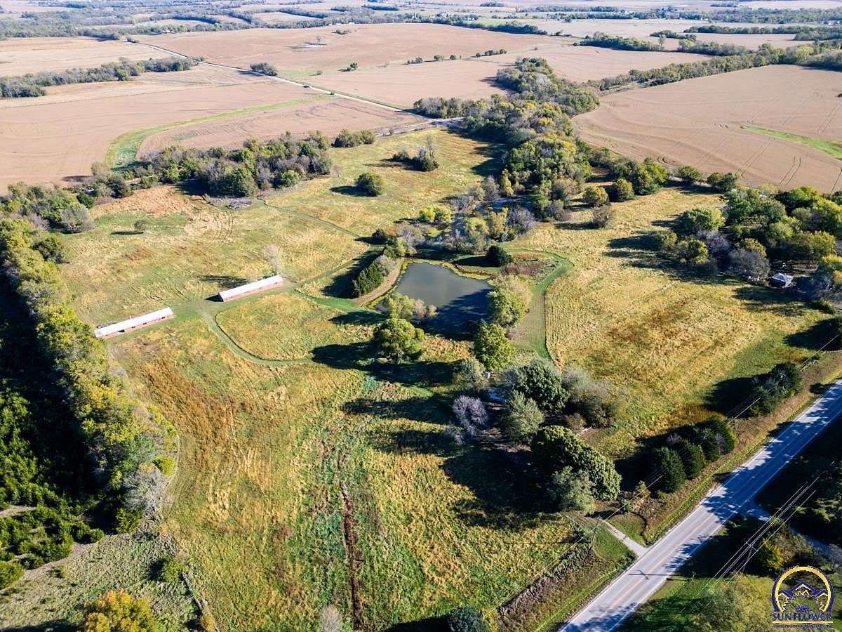 15.6 Acres of Recreational Land for Sale in Burlingame, Kansas