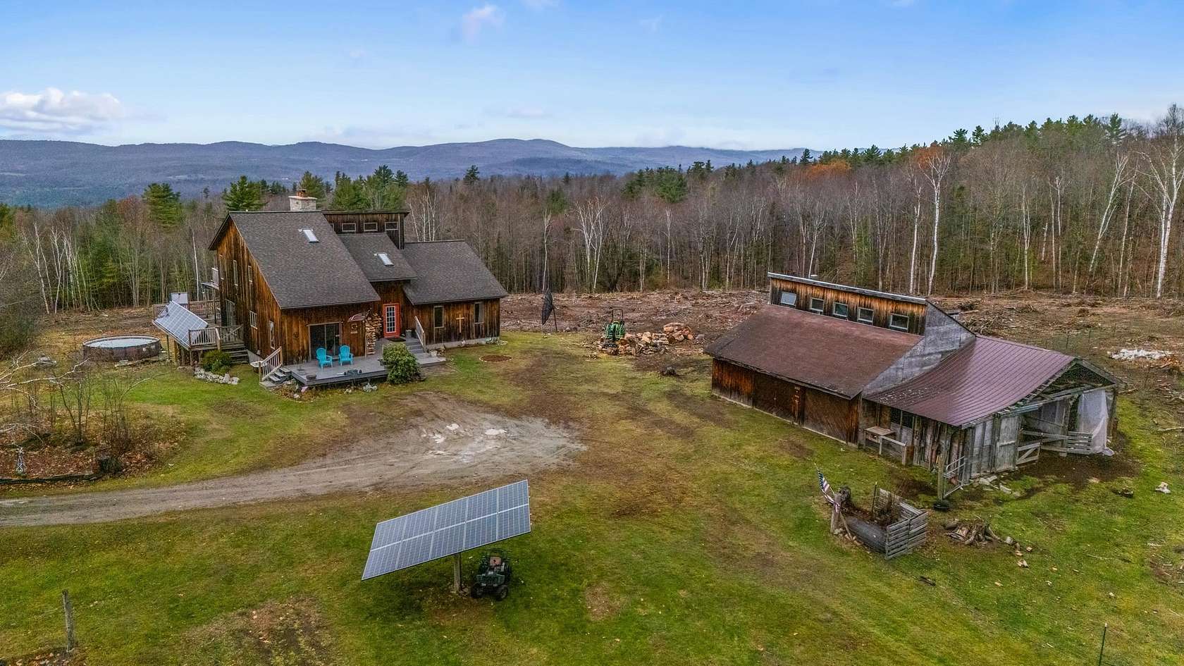 32.4 Acres of Recreational Land with Home for Sale in Landaff Town, New Hampshire