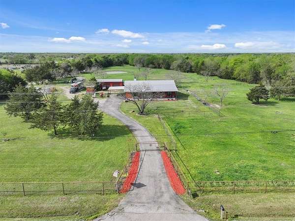 11 Acres of Land with Home for Sale in Terrell, Texas