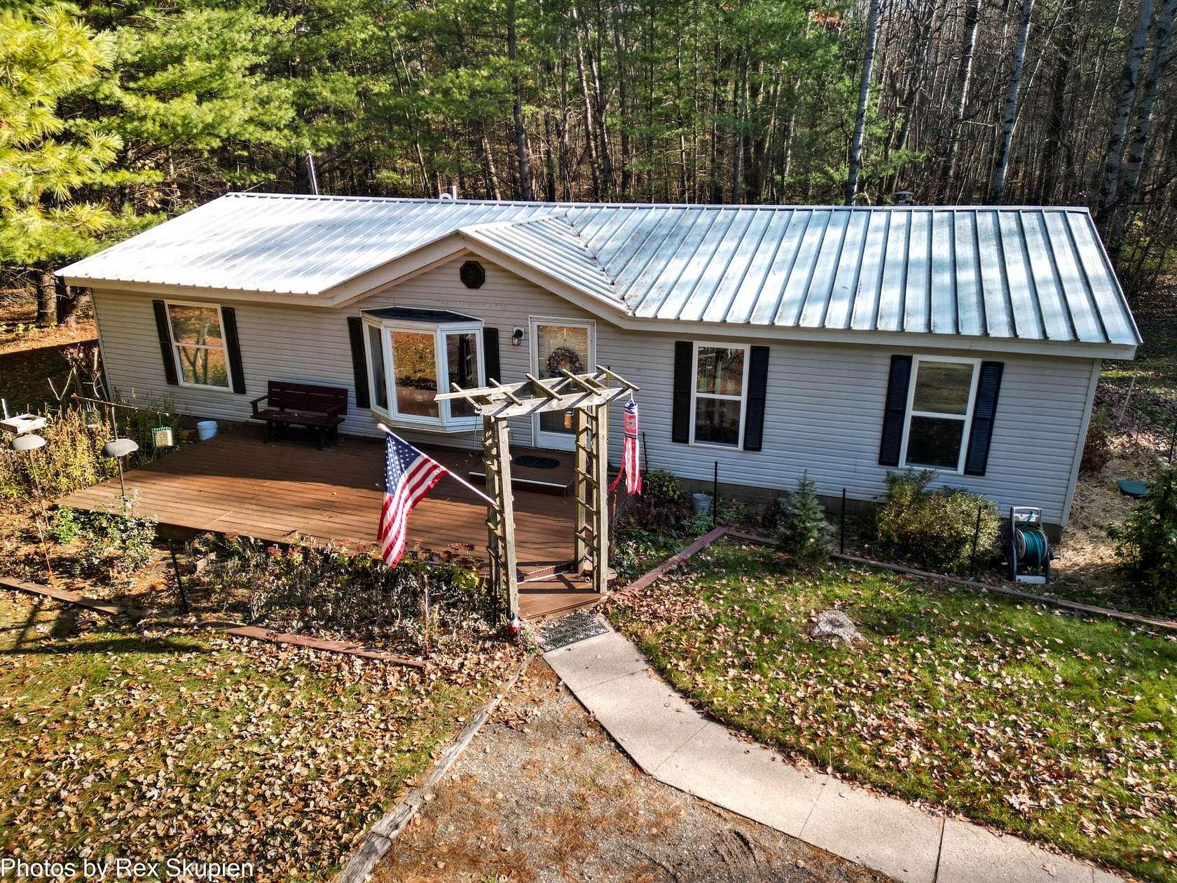 20 Acres of Recreational Land with Home for Sale in Newaygo, Michigan