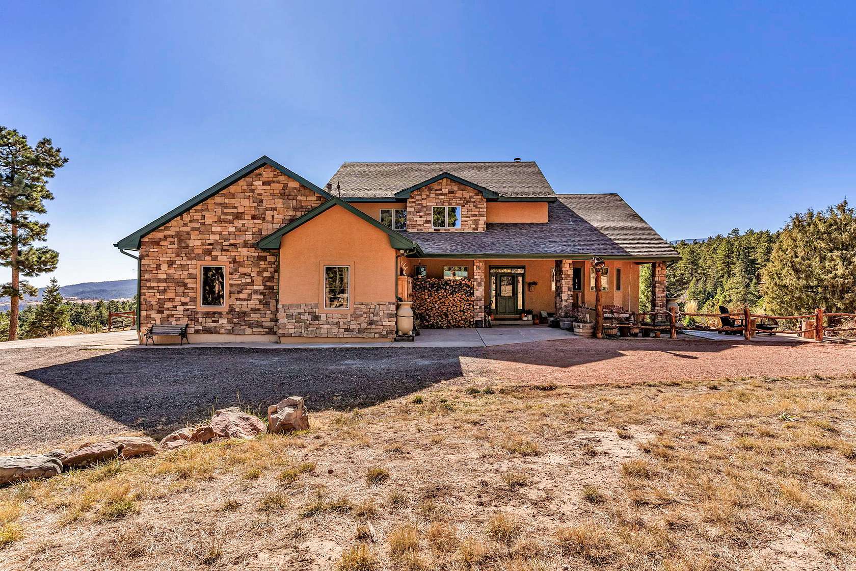 80 Acres of Recreational Land with Home for Sale in Beulah, Colorado