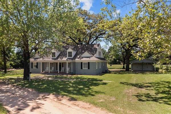 7 Acres of Land with Home for Sale in Grapeland, Texas