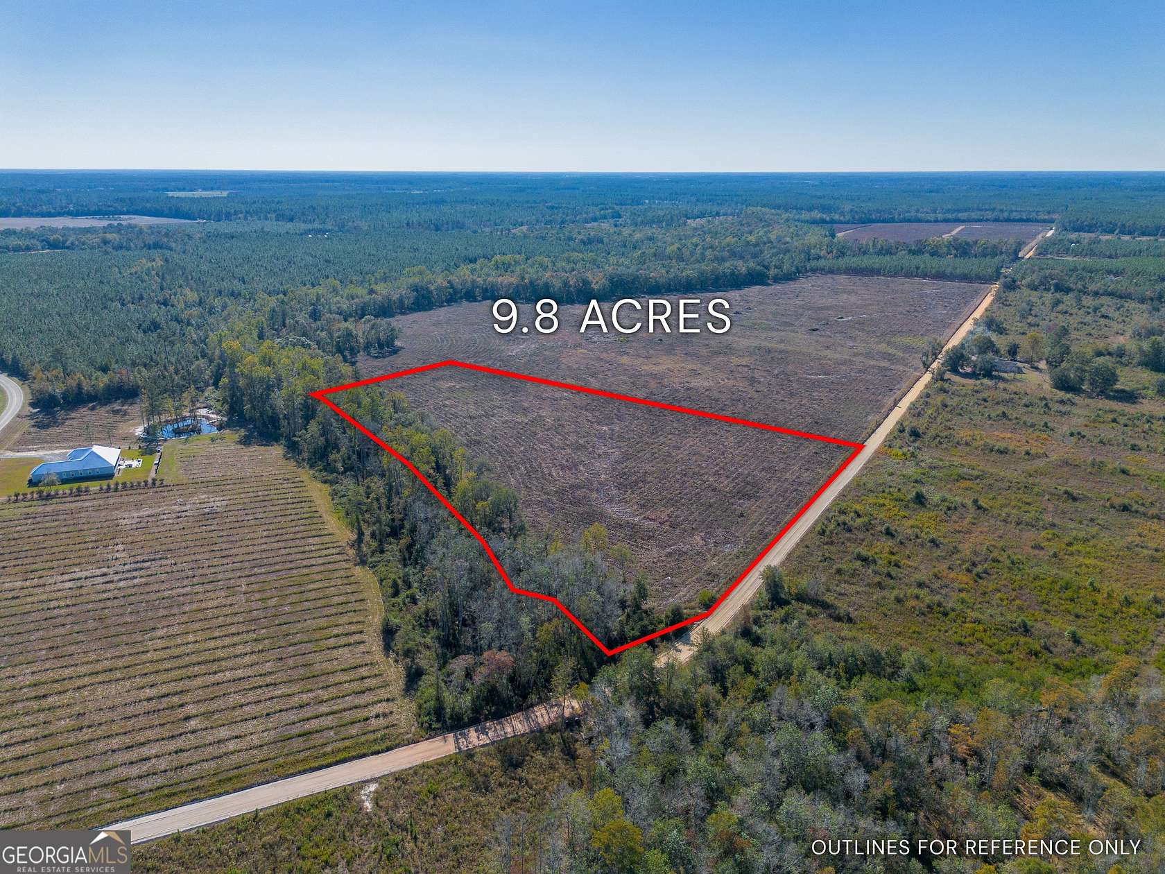 9.8 Acres of Land for Sale in Mershon, Georgia