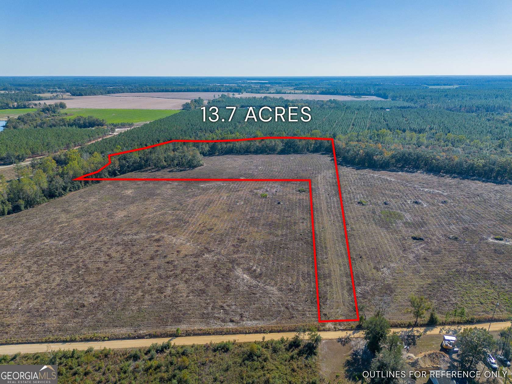 13.7 Acres of Land for Sale in Mershon, Georgia