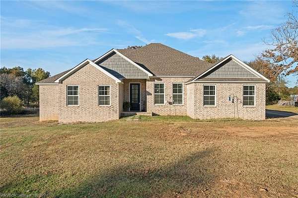 5 Acres of Residential Land with Home for Sale in Poteau, Oklahoma