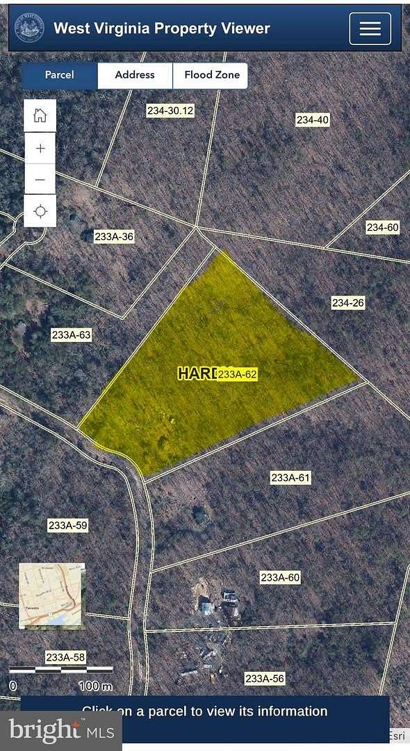 6.78 Acres of Agricultural Land for Sale in Wardensville, West Virginia