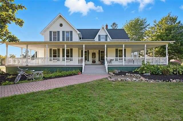 10 Acres of Land with Home for Sale in Attica, Michigan