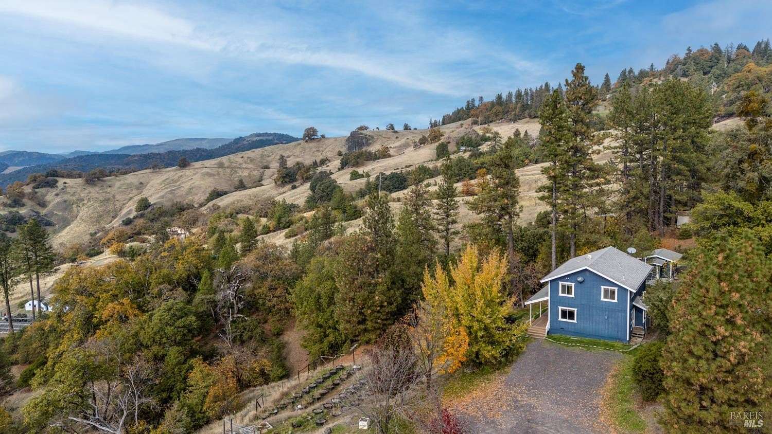 20 Acres of Recreational Land with Home for Sale in Laytonville, California