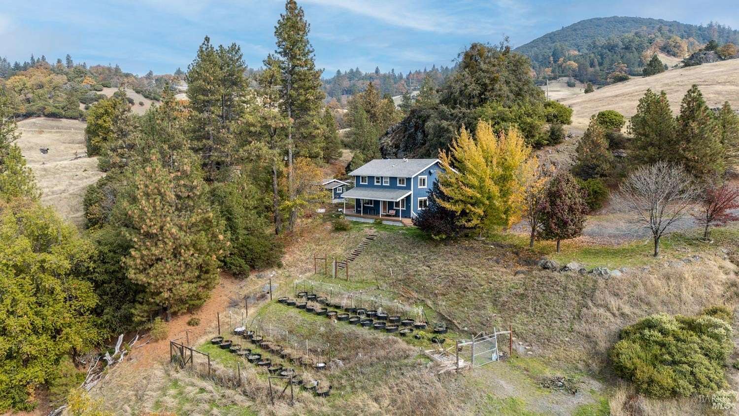 20 Acres of Recreational Land with Home for Sale in Laytonville, California