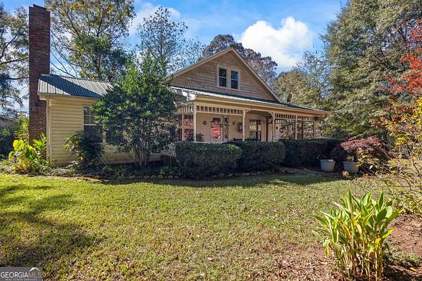 31.5 Acres of Land with Home for Sale in Carnesville, Georgia