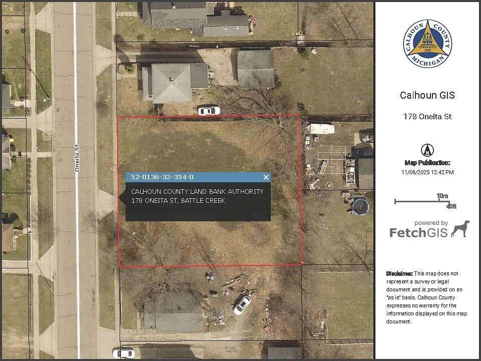 0.33 Acres of Land for Sale in Battle Creek, Michigan