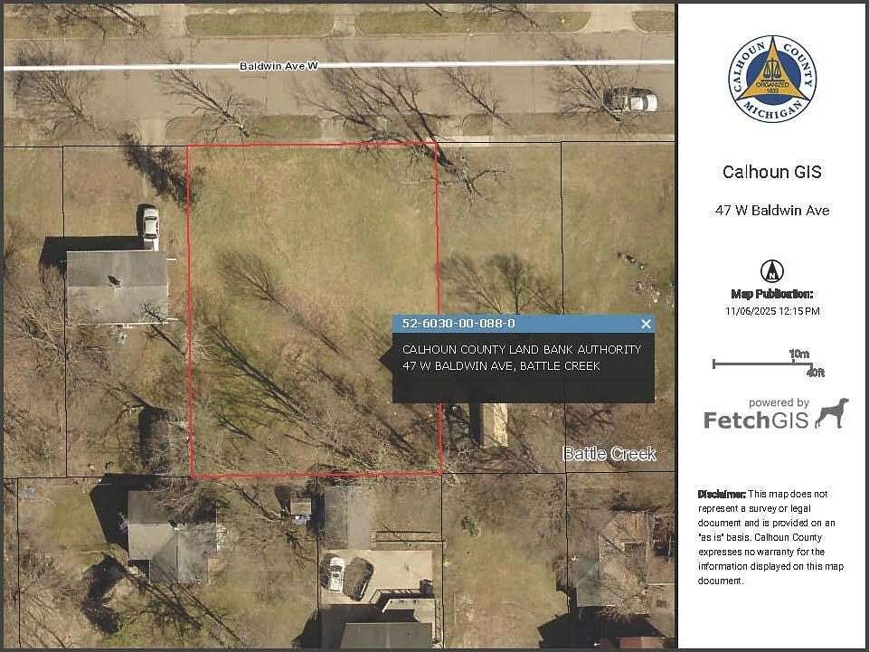 0.3 Acres of Land for Sale in Battle Creek, Michigan