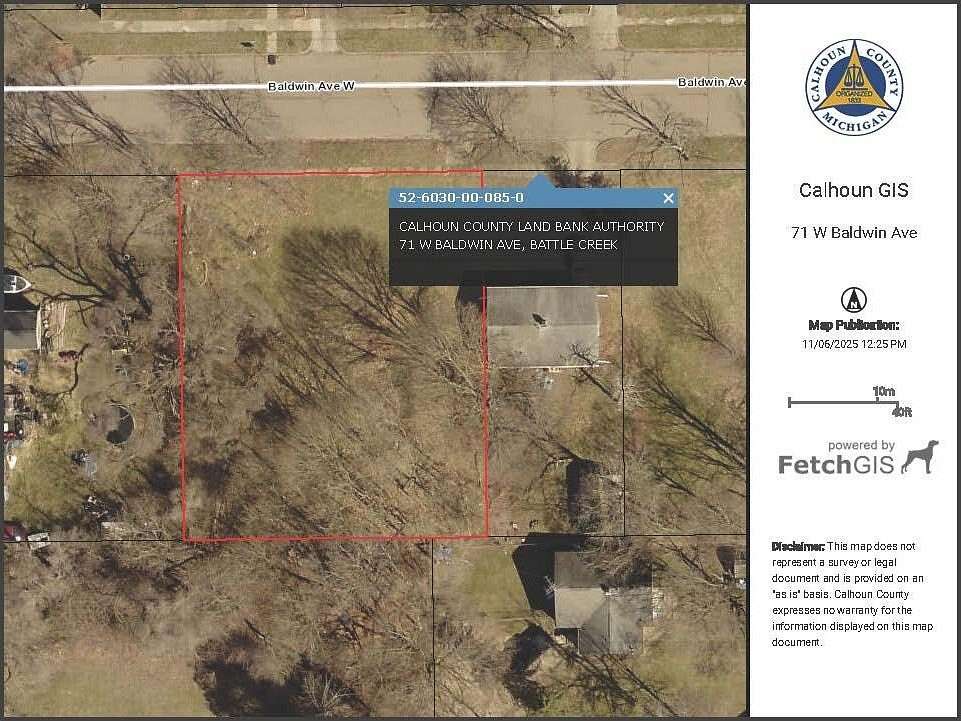 0.33 Acres of Land for Sale in Battle Creek, Michigan