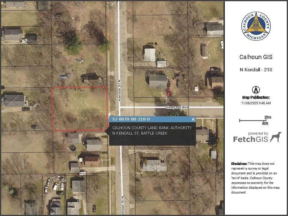 0.16 Acres of Land for Sale in Battle Creek, Michigan