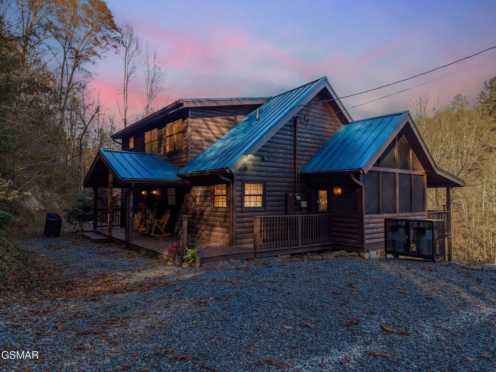 5.43 Acres of Residential Land with Home for Sale in Sevierville, Tennessee