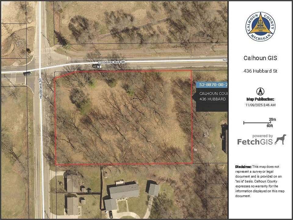 1.63 Acres of Land for Sale in Battle Creek, Michigan