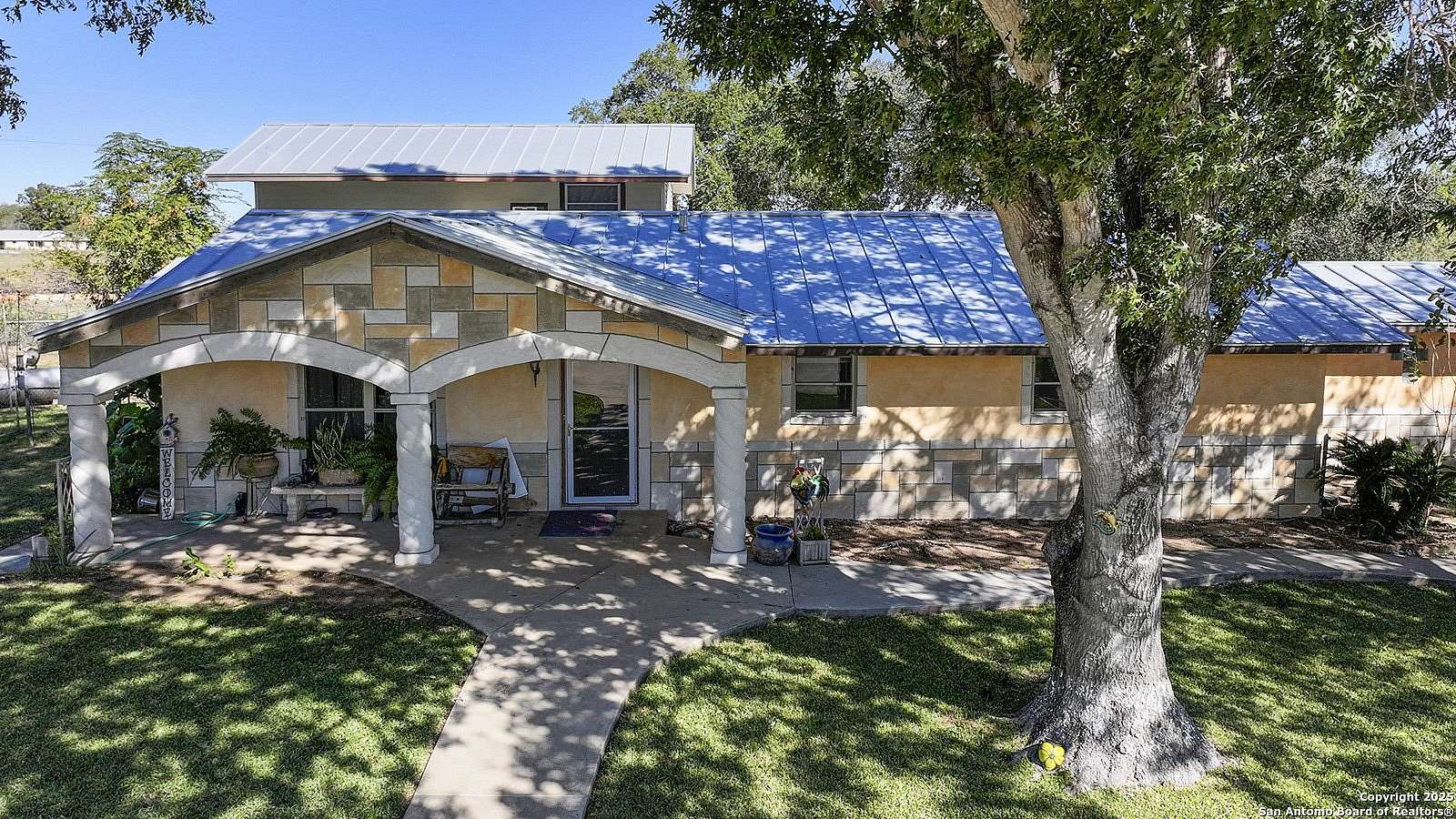 1.83 Acres of Residential Land with Home for Sale in Adkins, Texas