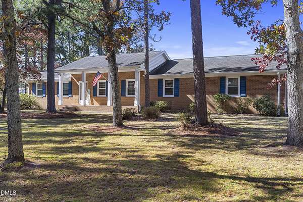 15.4 Acres of Land with Home for Sale in Sanford, North Carolina
