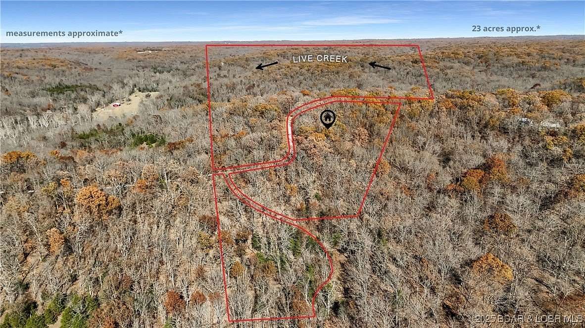 23.2 Acres of Land with Home for Sale in Barnett, Missouri