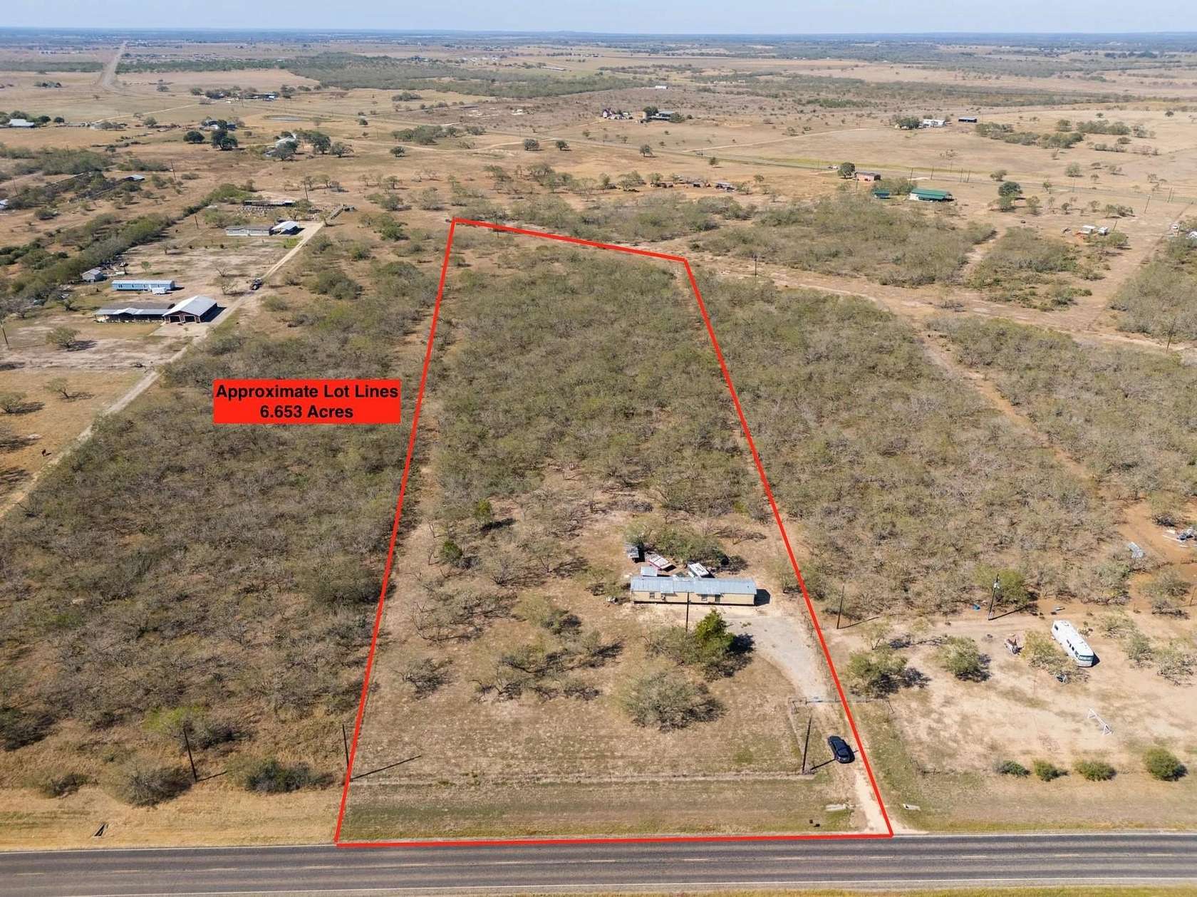 6.65 Acres of Residential Land for Sale in Cost, Texas