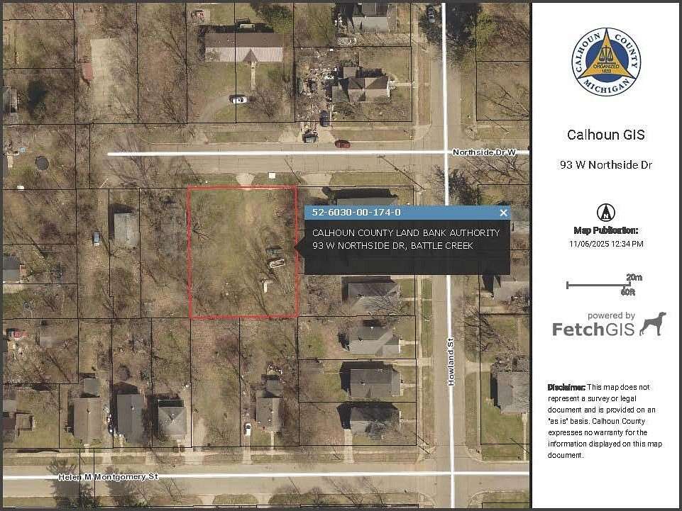 0.33 Acres of Land for Sale in Battle Creek, Michigan