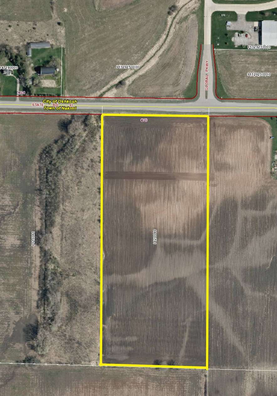 18.2 Acres of Commercial Land for Sale in Oshkosh, Wisconsin