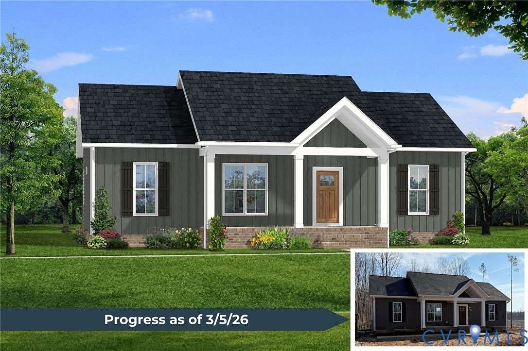 3.79 Acres of Land with Home for Sale in Buckingham, Virginia