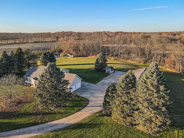 40 Acres of Land with Home for Sale in Schoolcraft, Michigan