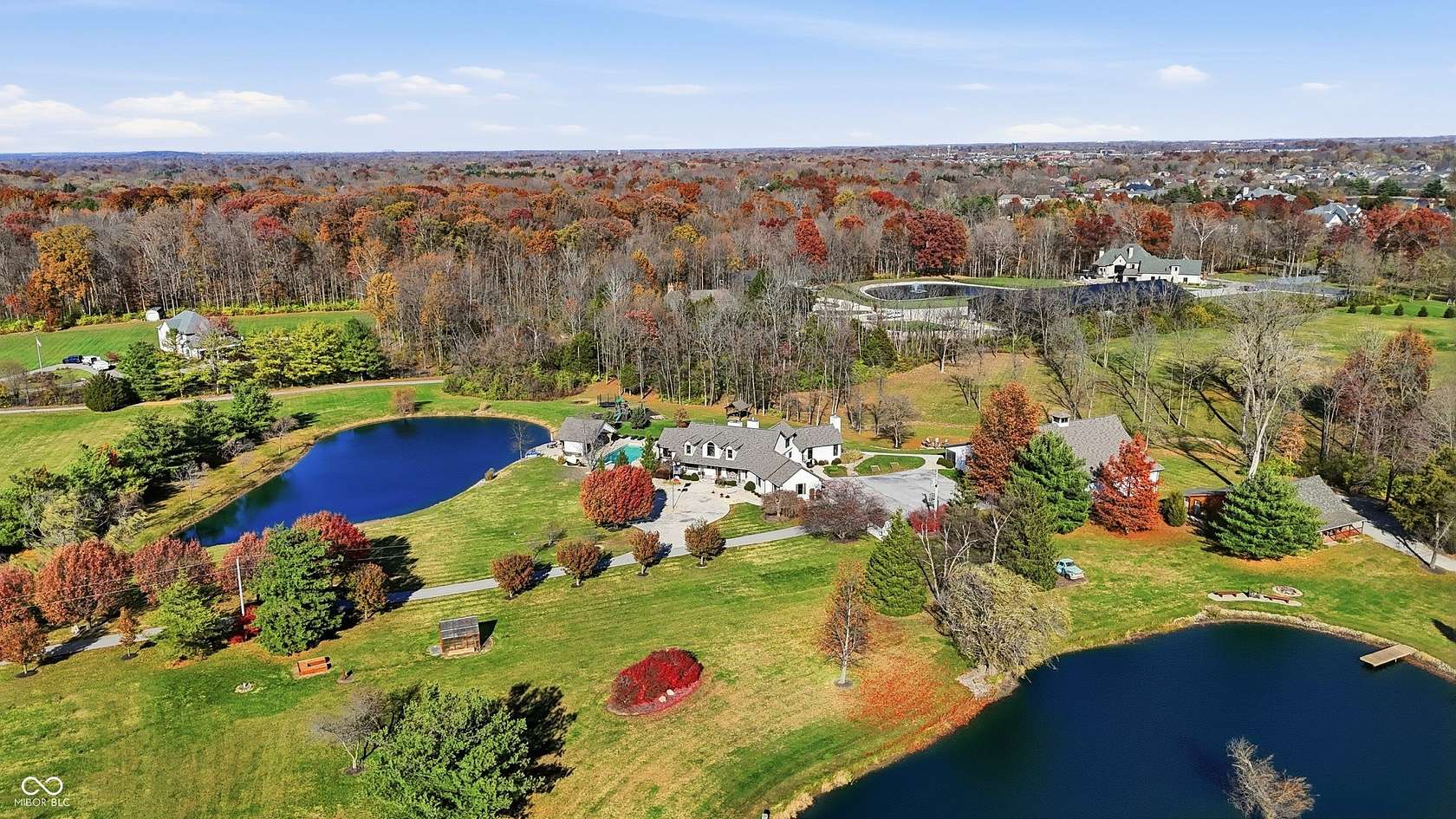 11.3 Acres of Recreational Land with Home for Sale in Bargersville, Indiana