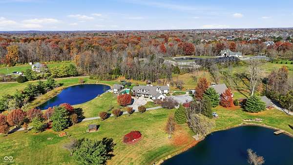 11.3 Acres of Recreational Land with Home for Sale in Bargersville, Indiana