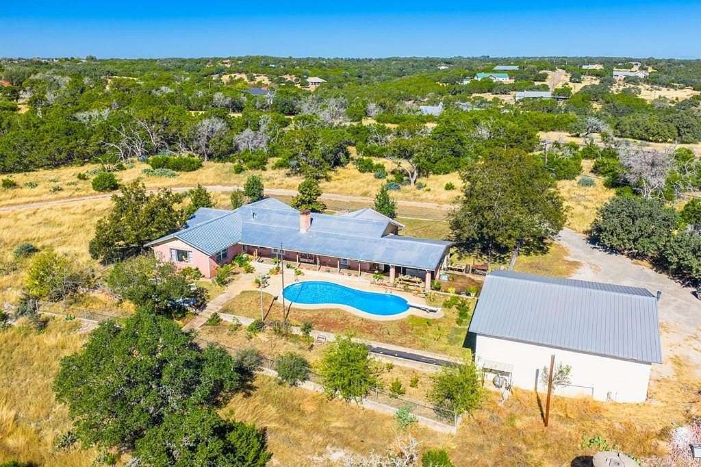 8.65 Acres of Land with Home for Sale in Kerrville, Texas