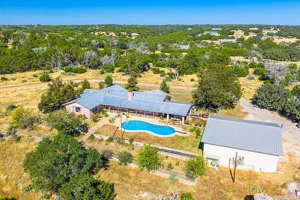 8.65 Acres of Land with Home for Sale in Kerrville, Texas