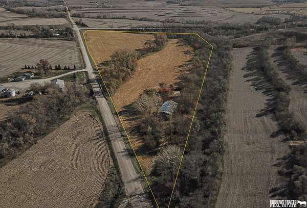 21.6 Acres of Recreational Land & Farm for Sale in Bennington, Nebraska