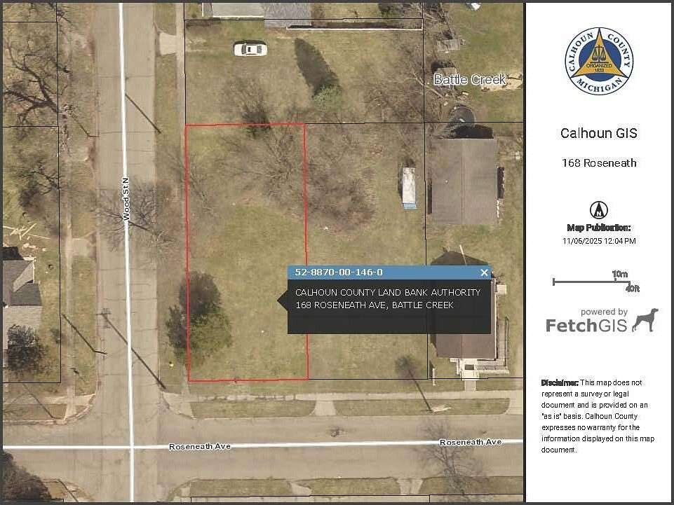 0.19 Acres of Land for Sale in Battle Creek, Michigan