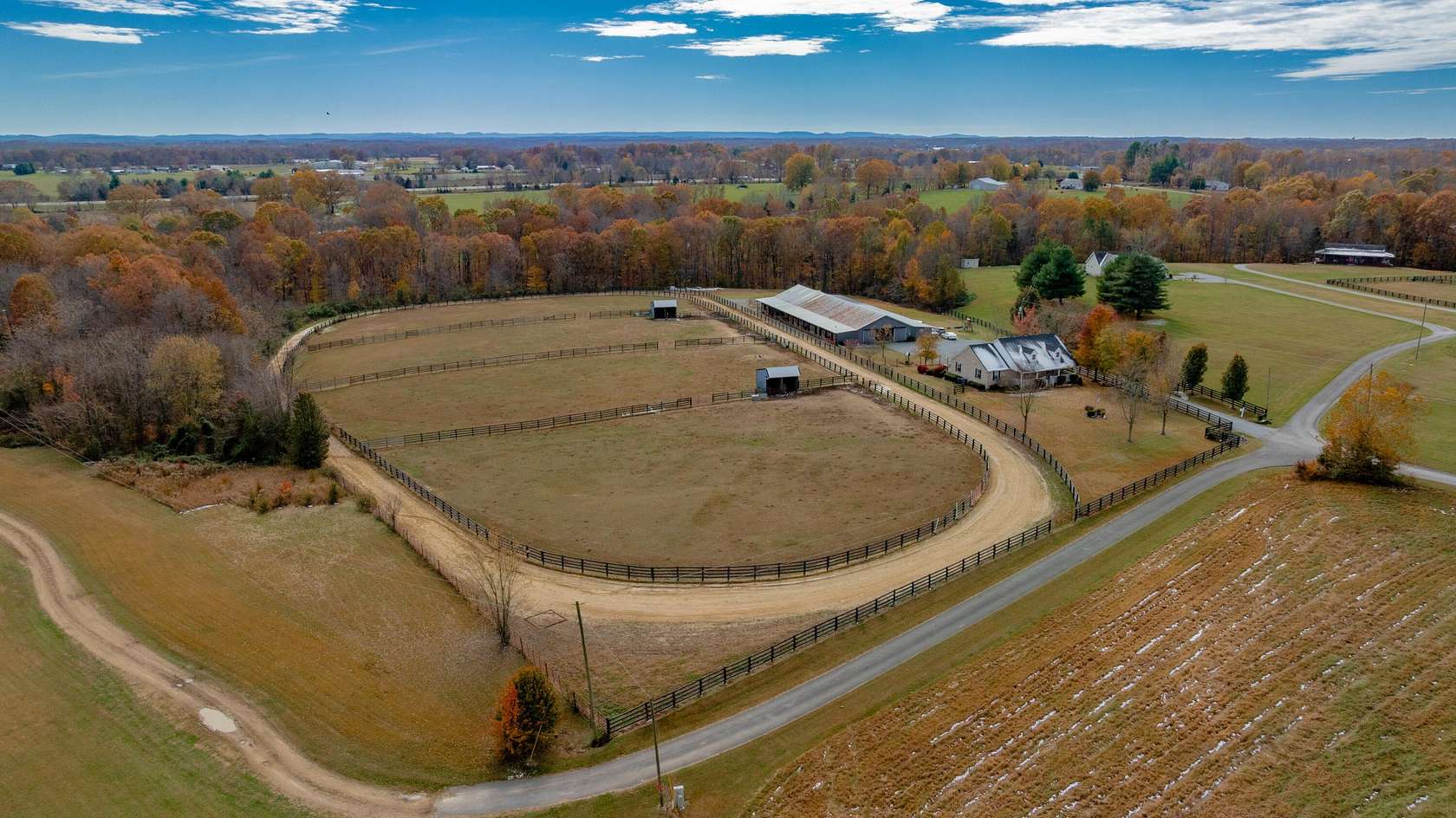 9.64 Acres of Land with Home for Sale in Russell Springs, Kentucky