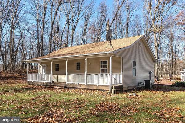 10.2 Acres of Land with Home for Sale in Augusta, West Virginia