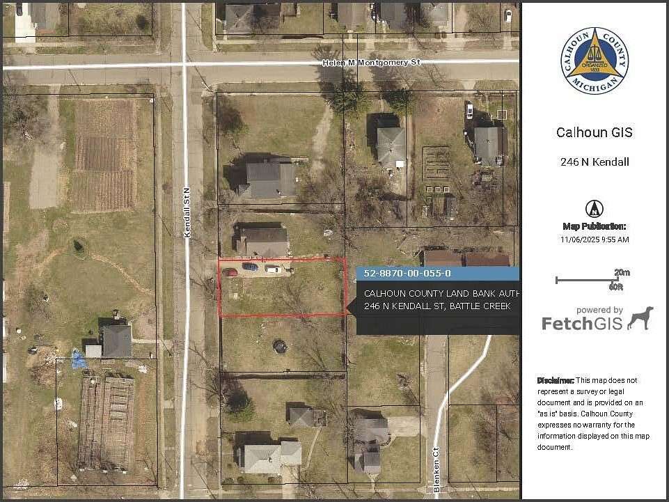 0.18 Acres of Land for Sale in Battle Creek, Michigan