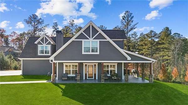 3.23 Acres of Residential Land with Home for Sale in Dahlonega, Georgia