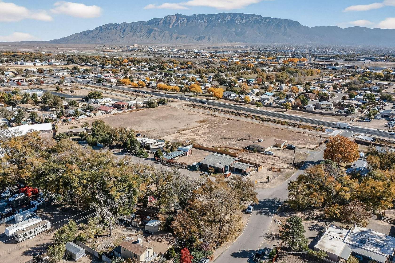 4.12 Acres of Residential Land with Home for Sale in Albuquerque, New Mexico