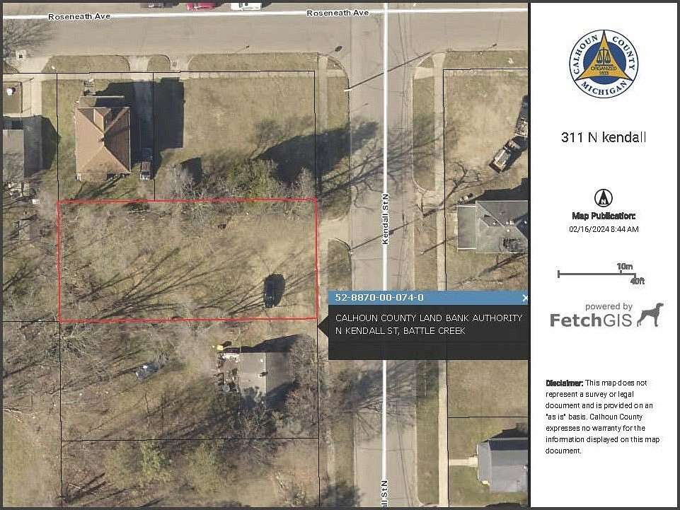 0.19 Acres of Land for Sale in Battle Creek, Michigan