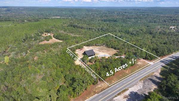 4.5 Acres of Residential Land with Home for Sale in Prattville, Alabama