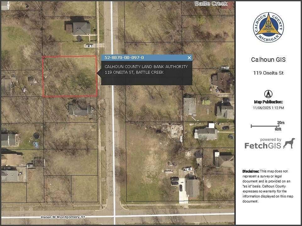 0.17 Acres of Land for Sale in Battle Creek, Michigan