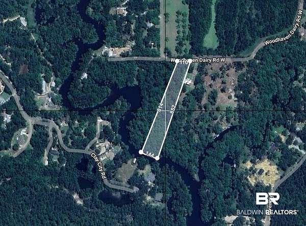 2.36 Acres of Residential Land for Sale in Silverhill, Alabama