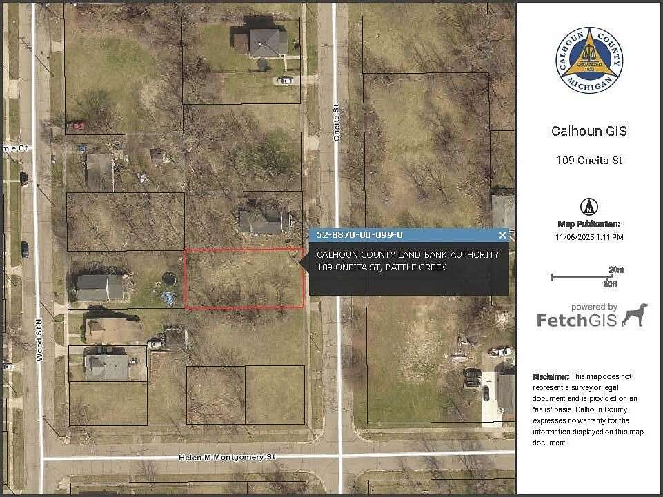 0.17 Acres of Land for Sale in Battle Creek, Michigan